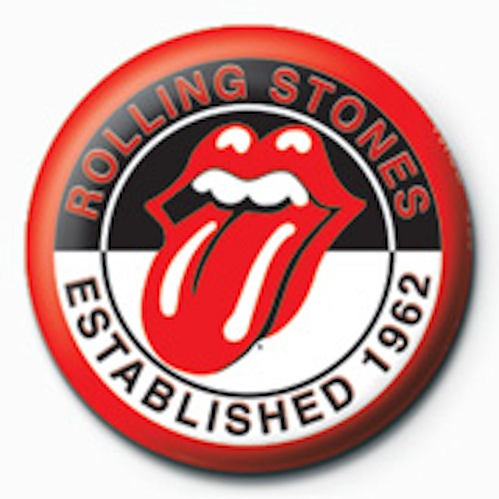 ROLLING STONES ローリングストーンズ (来日 35周年 記念 ) - Established 1962 / バッジ - PGS
